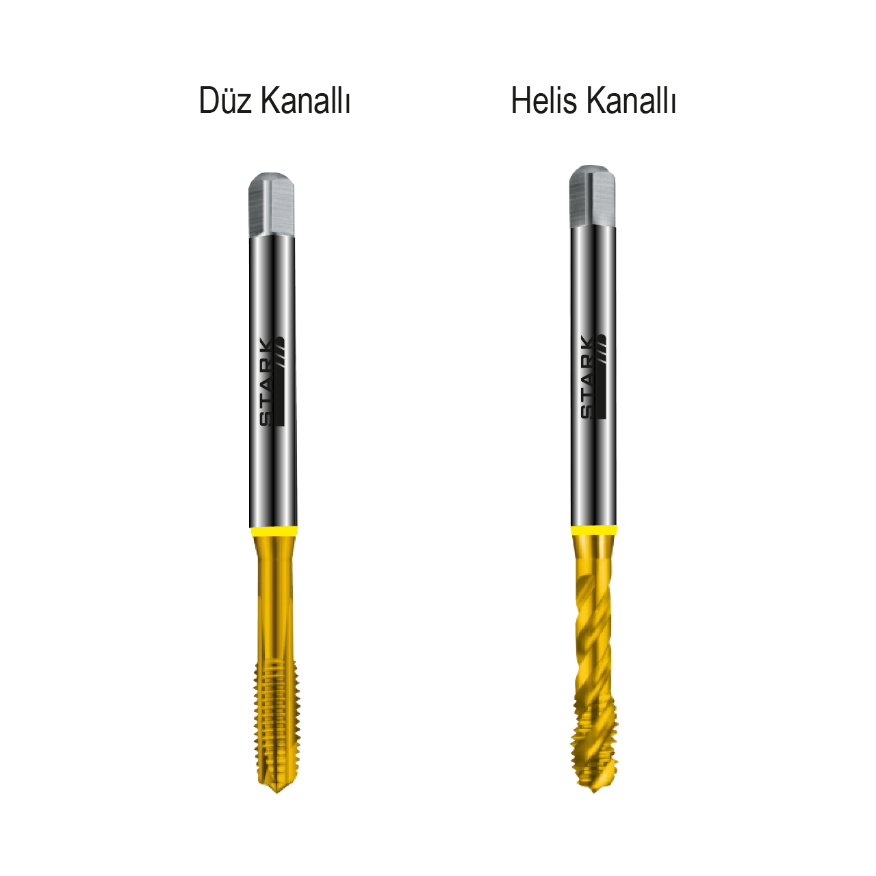 HSSE DIN 371 - DIN 376 (UNF-UNC Makina Kılavuzu)
