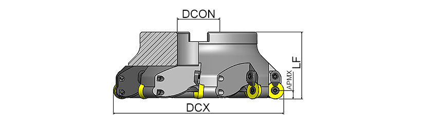 AFMR(C)-RD - ISO Ucuna Uygun Frezeler