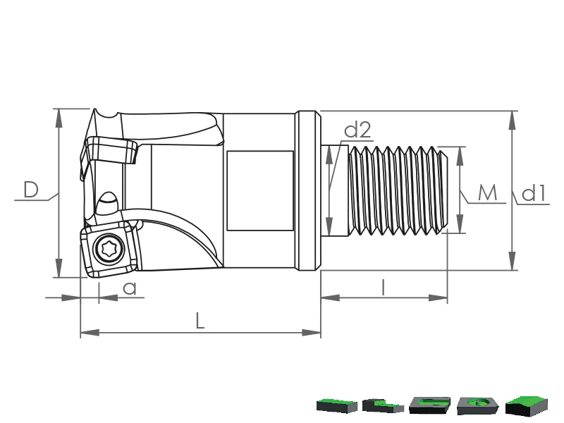 High Feed Modüler Taramalar - MHT R210.09