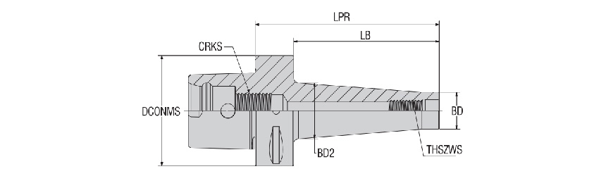 ISO 26623-1 / Polygon Shank Yüzey Freze Takım Tutucu | AKKO AC3