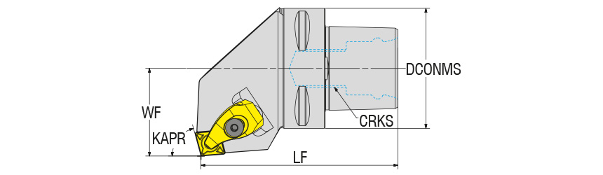 ISO 26623-1 / Polygon Shank Modüler Parmak Freze Tutucu | AKKO AC4