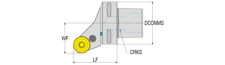 ISO 26623-1 / Polygon Shank Blank Tutucu | AKKO
