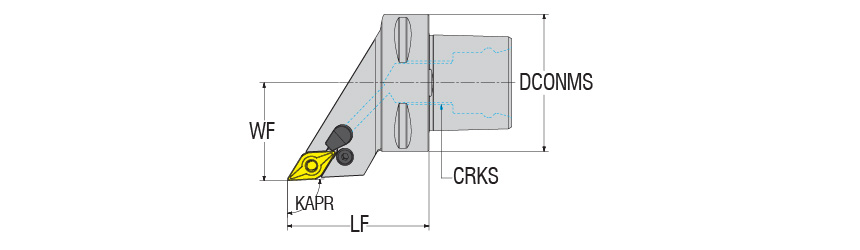 ISO 26623-1 / Polygon Shank Yüzey Freze Takım Tutucu | AKKO AC5
