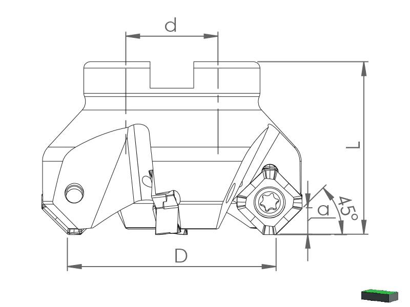 Tarama Kafaları - TK45 SNMU 1305..