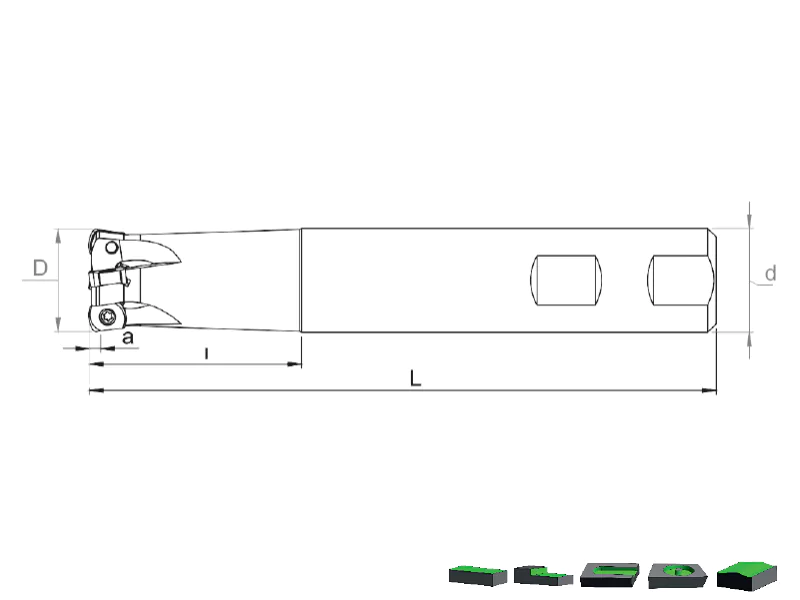 High Feed Saplı Taramalar - HST ENMX 0604