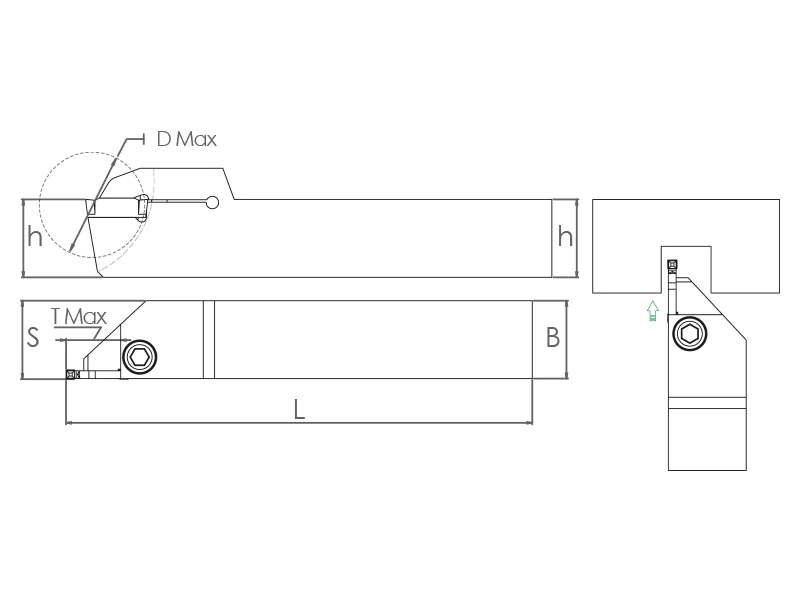 Dış Çap Kanal Takımları - BDKT R/L SDV123